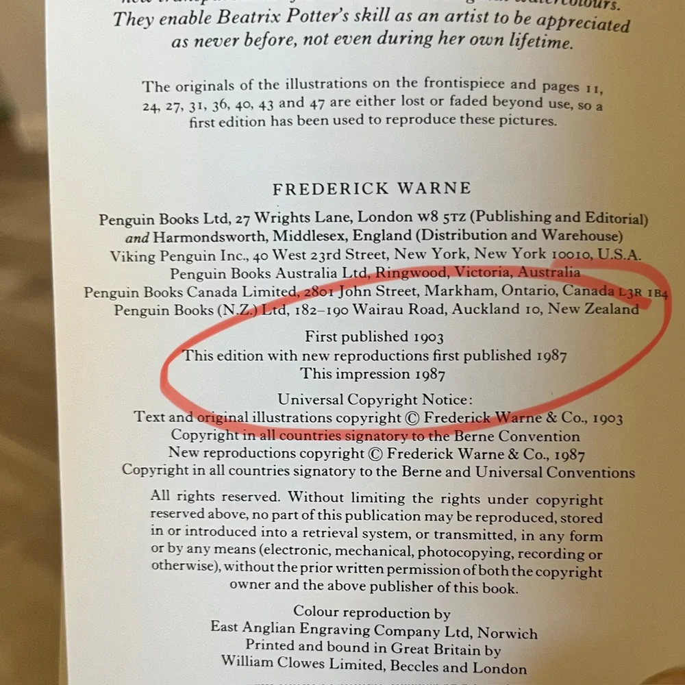 THE WORLD OF PETER RABBIT by Beatrix Potter 1987 1-12 Hard Cover Books Box Set - Picture 6 of 16